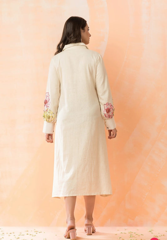 Bloom Luxe Organic Cotton Midi Dress