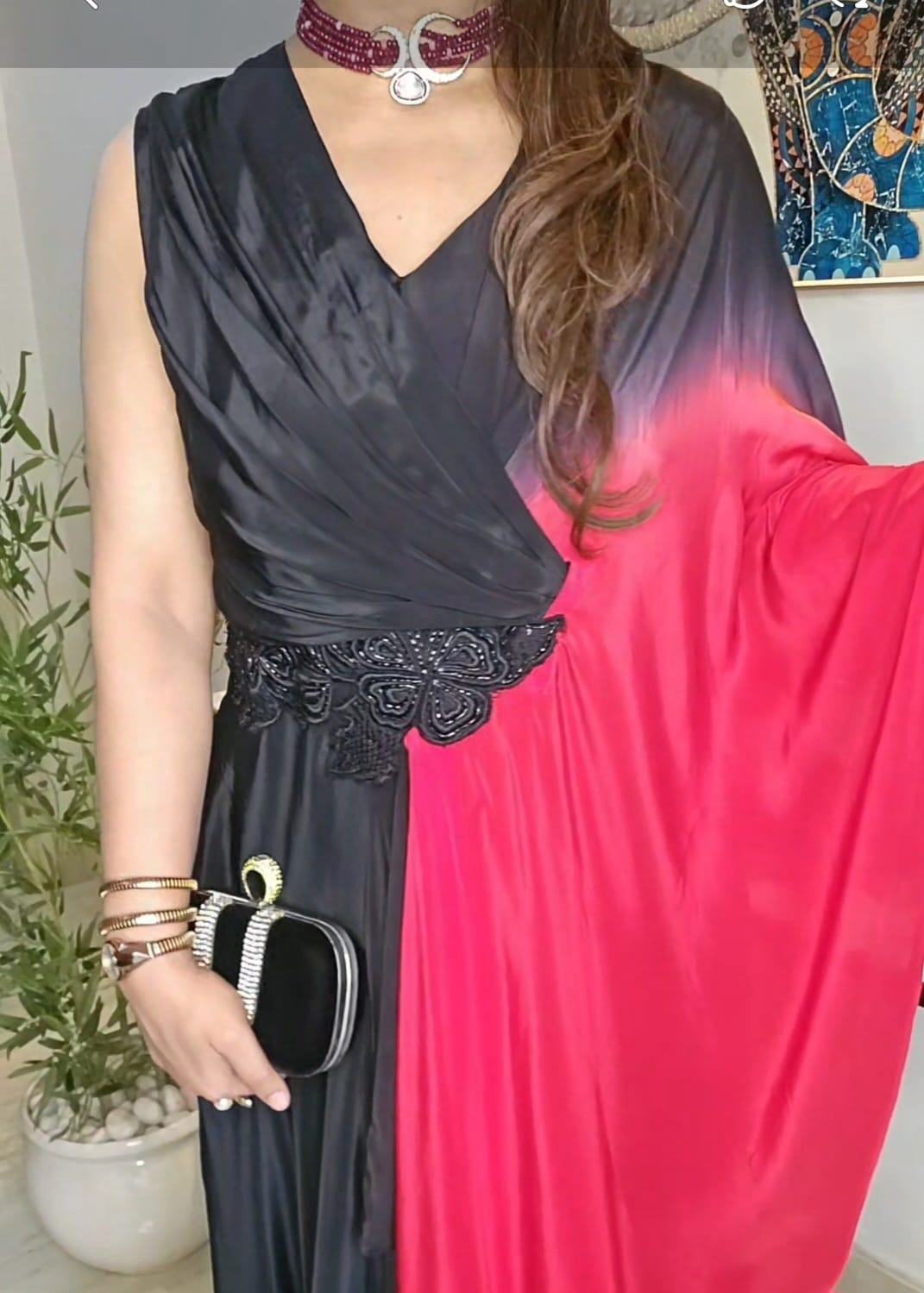Eternal Ombre Luxe Gown (Red)