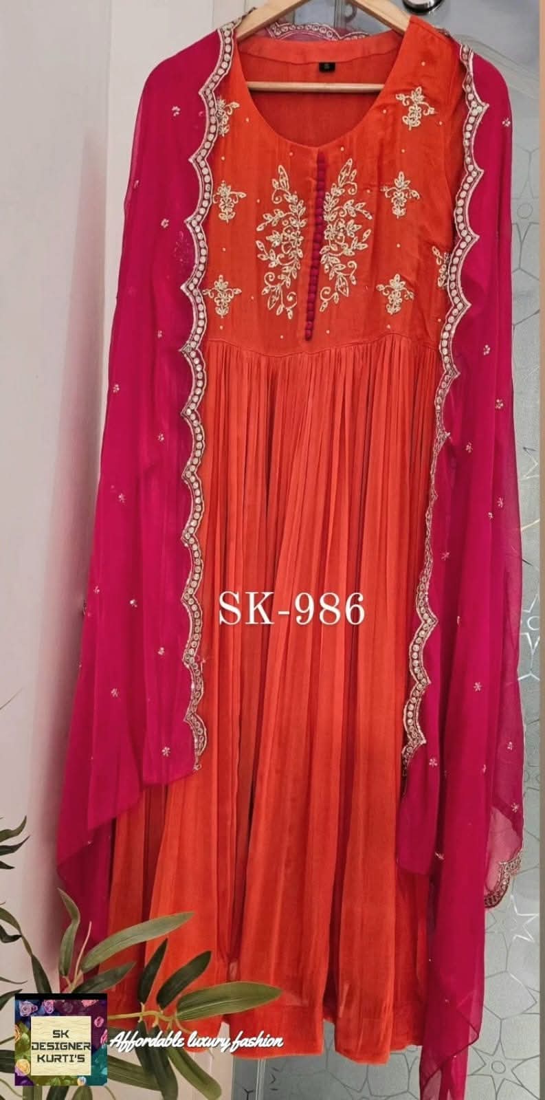 Ethereal Grace – Chinnon Flared Kurta Set