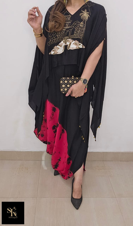 Aurora Luxe Drape Dress