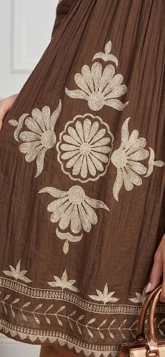 Summer Muse Embroidered Dress