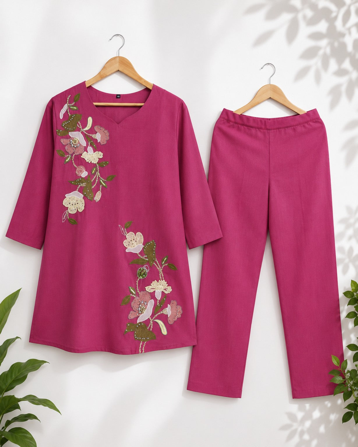 Midnight Glam Appliqué Co-ord Set