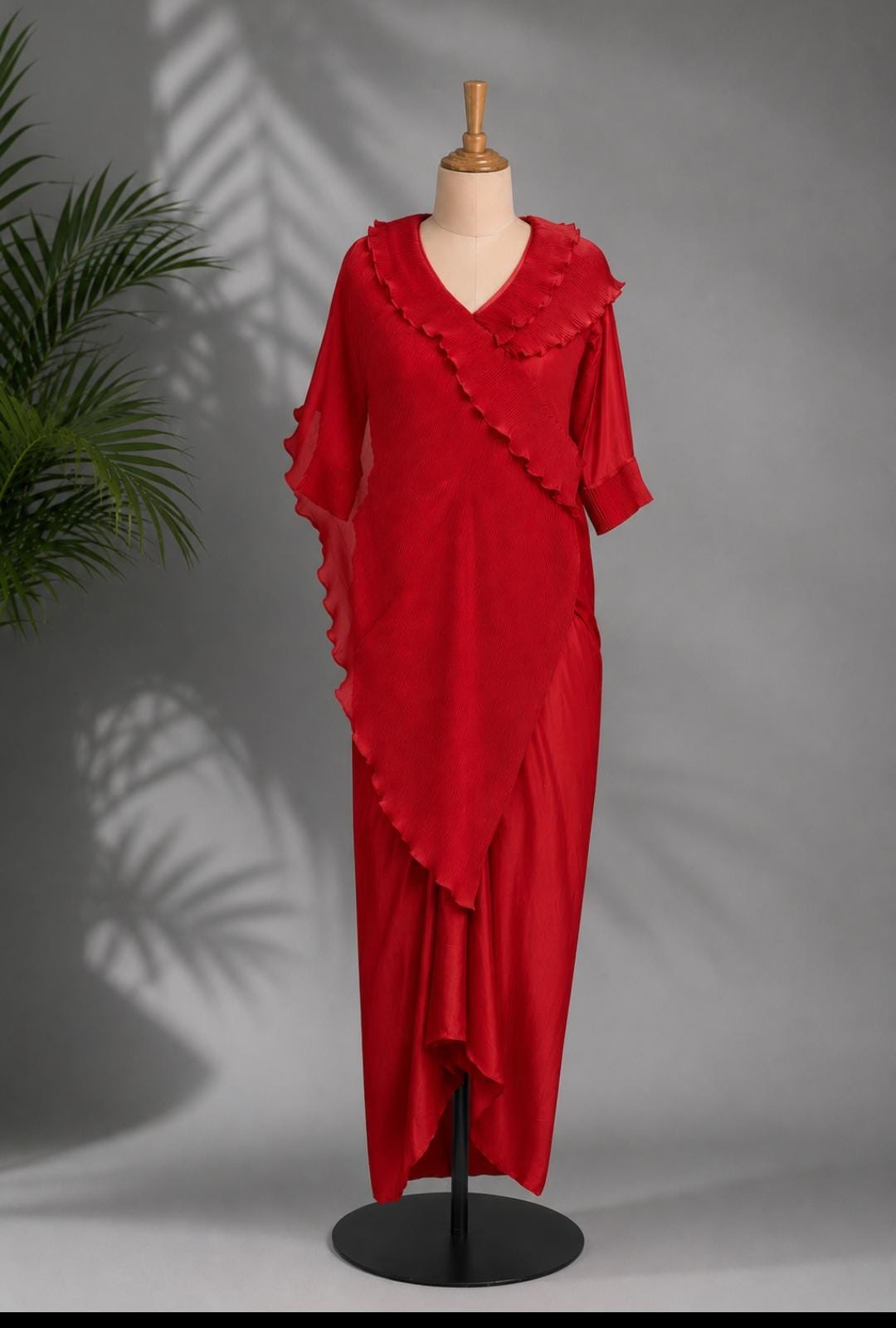 Crystal Drape Luxe Gown