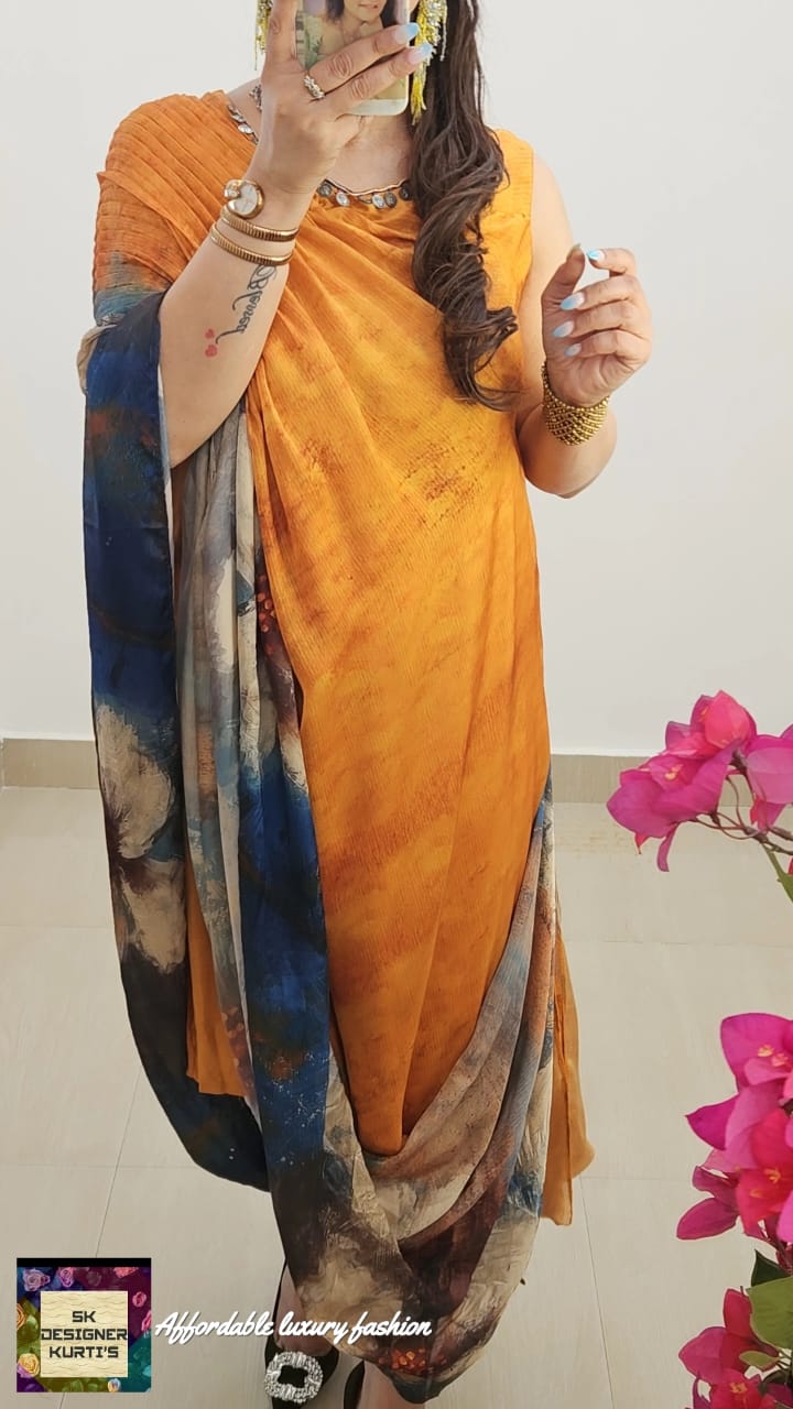 Luxe Silk Drape Cowl Dress