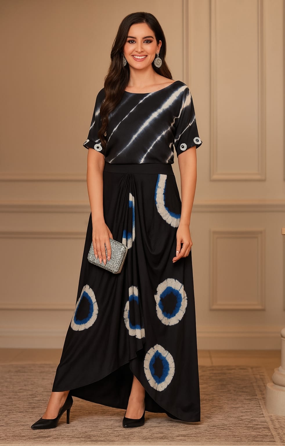 Diva Luxe Draped Set