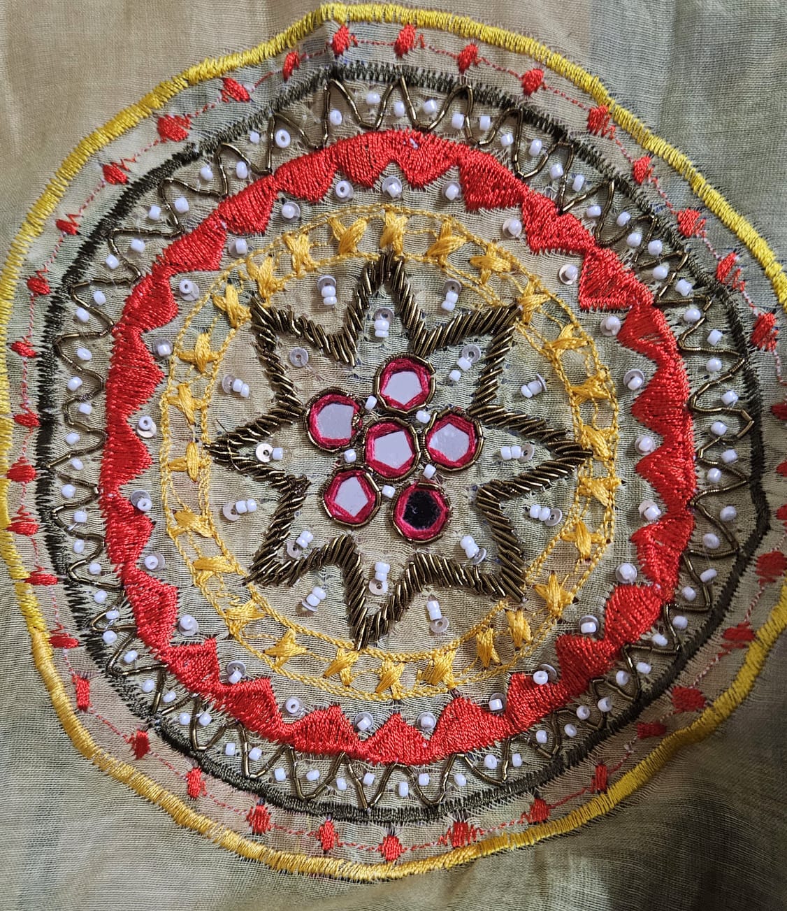 Shaded Elegance Mul Chanderi Set