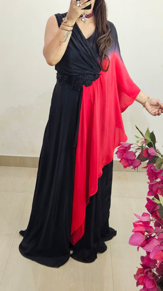 Eternal Ombre Luxe Gown (Red)