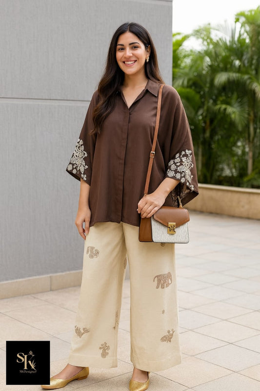 Kaftan Style Printed Co-ord Set