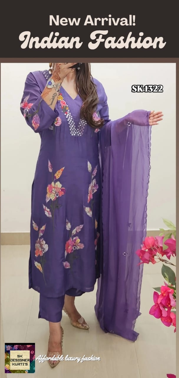Royal Luxury Fashion – Russian Silk Kurta Set