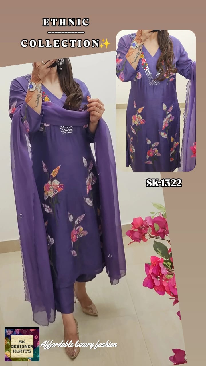 Royal Luxury Fashion – Russian Silk Kurta Set