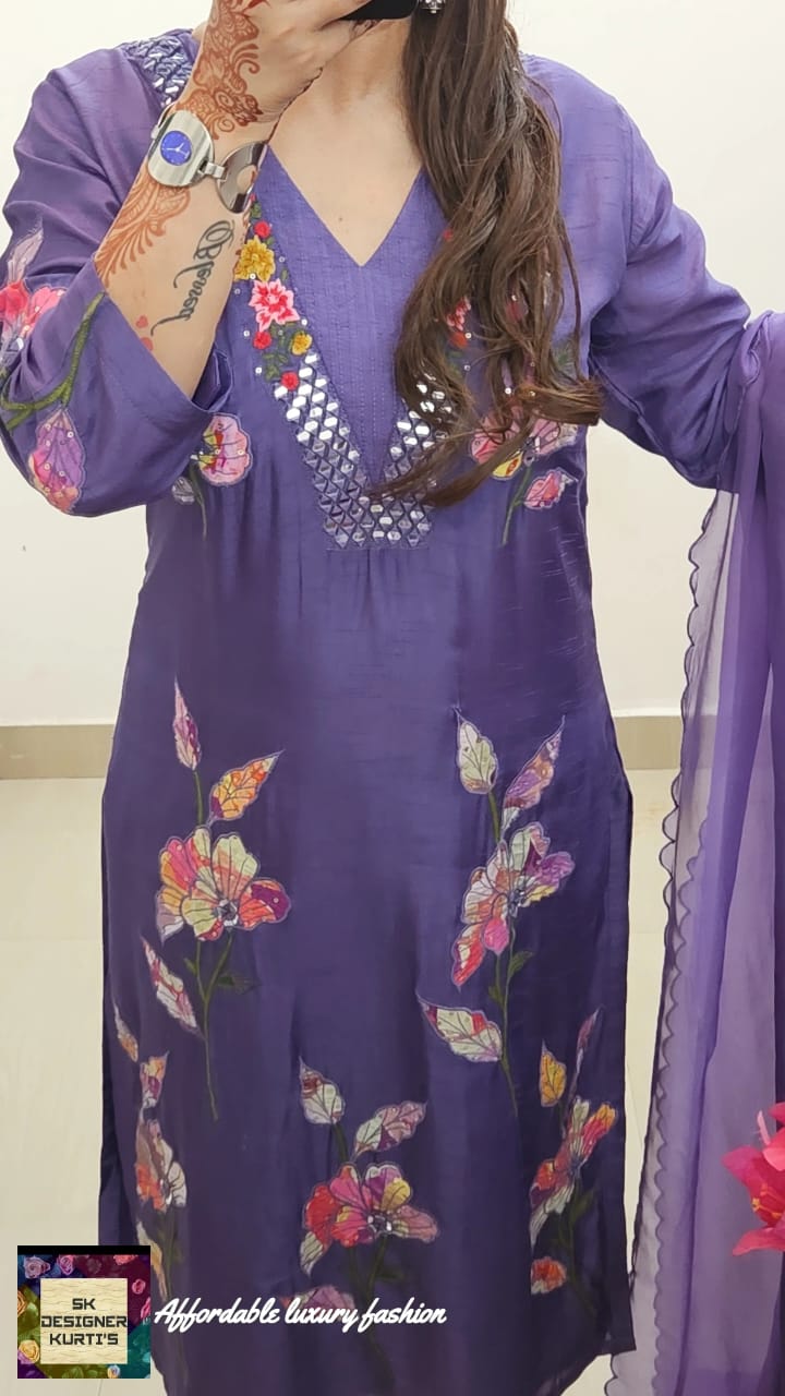 Royal Luxury Fashion – Russian Silk Kurta Set