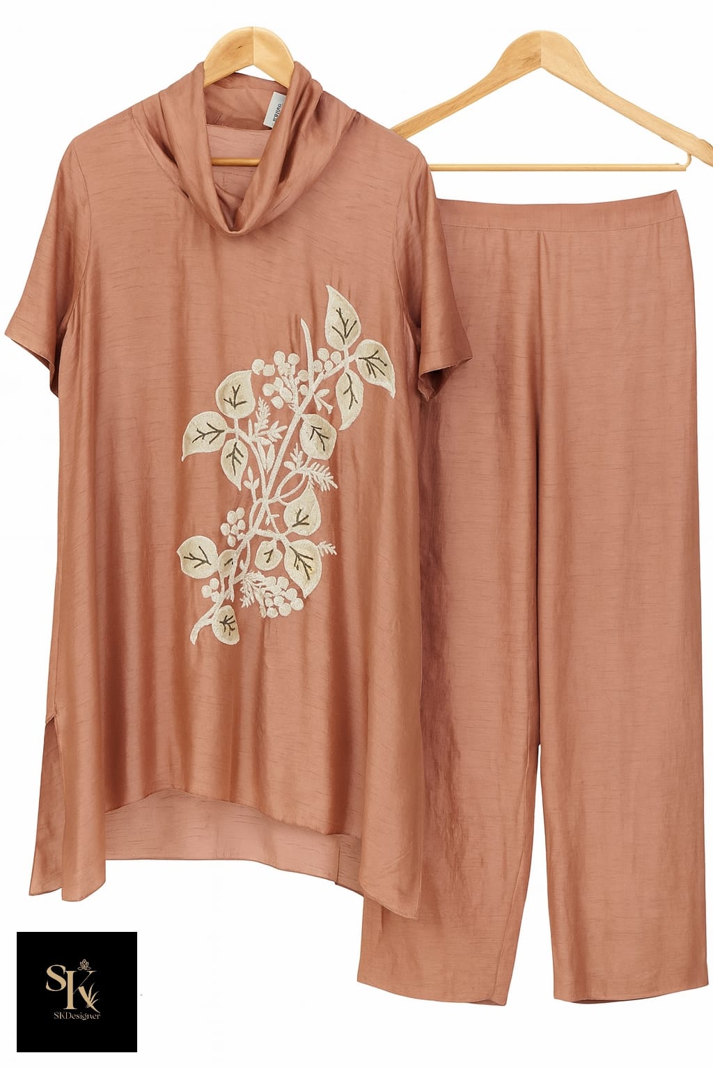 Dola Silk Luxe Asymmetrical Kurta Co-ord Set