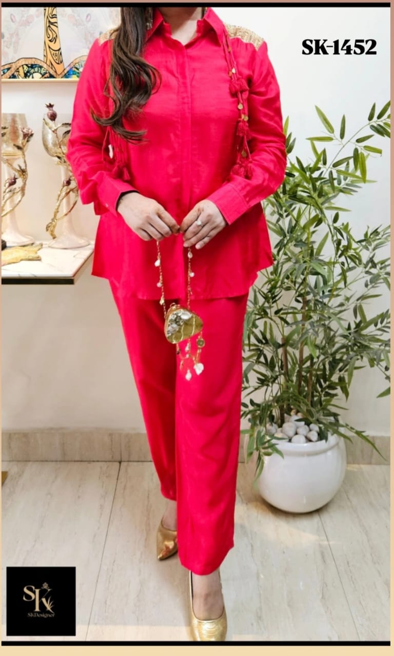 Tassel Charm Luxe Cord-Set