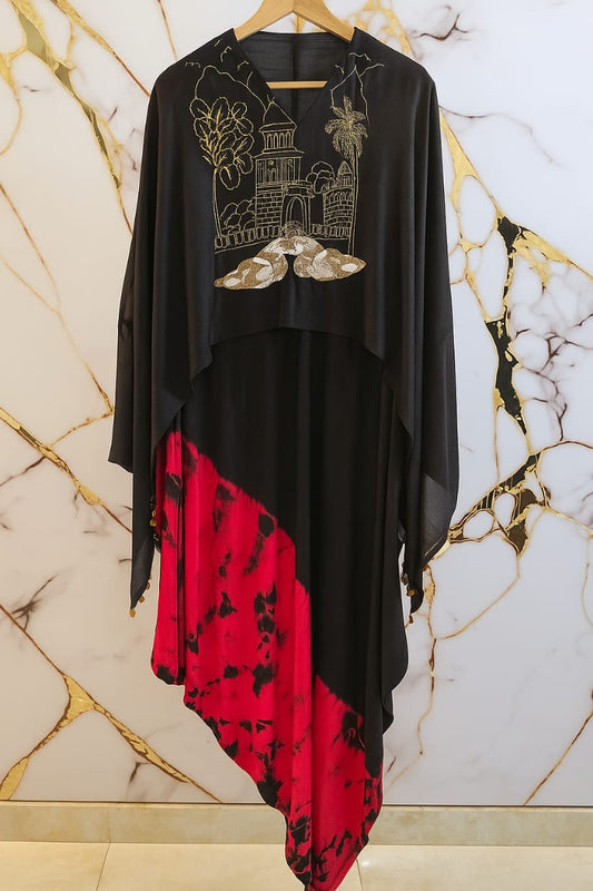 Aurora Luxe Drape Dress