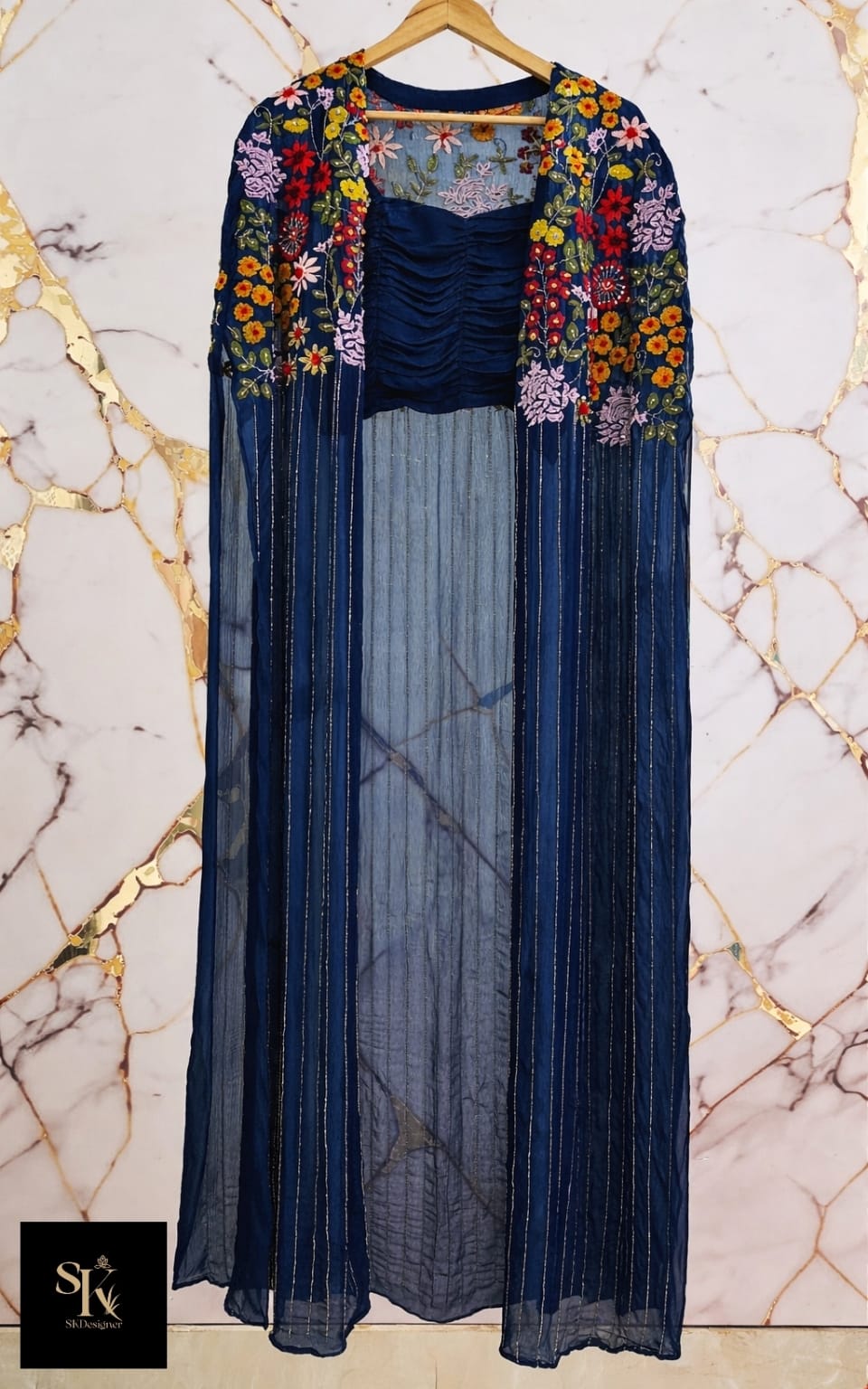 Celestia Chinnon Luxe Cape Set