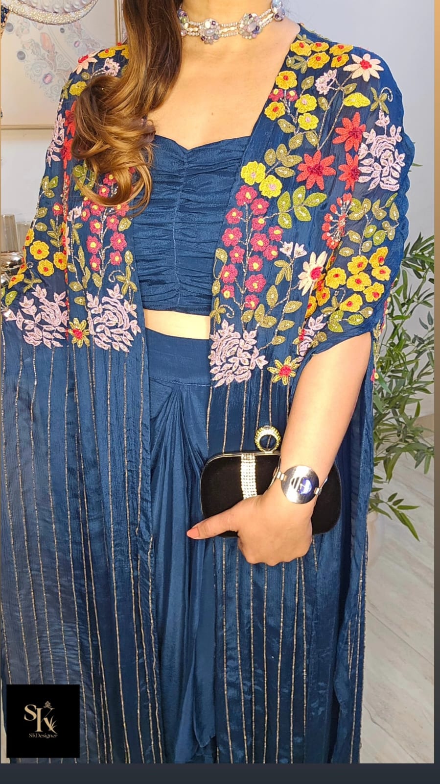 Celestia Chinnon Luxe Cape Set