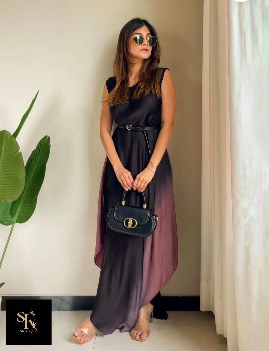 Ombre Éclat Luxe Dress