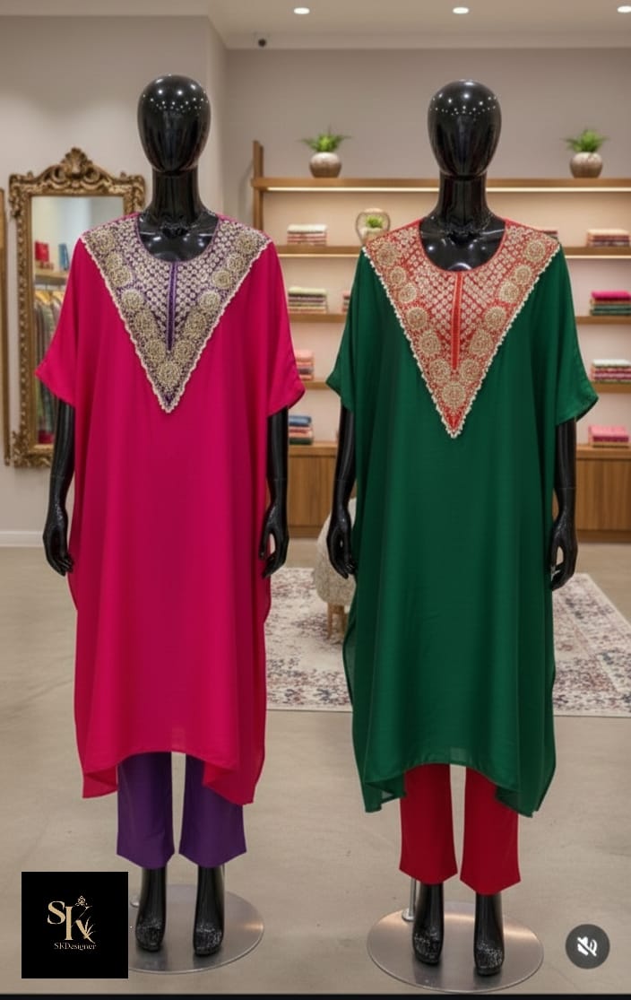 Royal Pearl Zardozi Dola Silk Ensemble