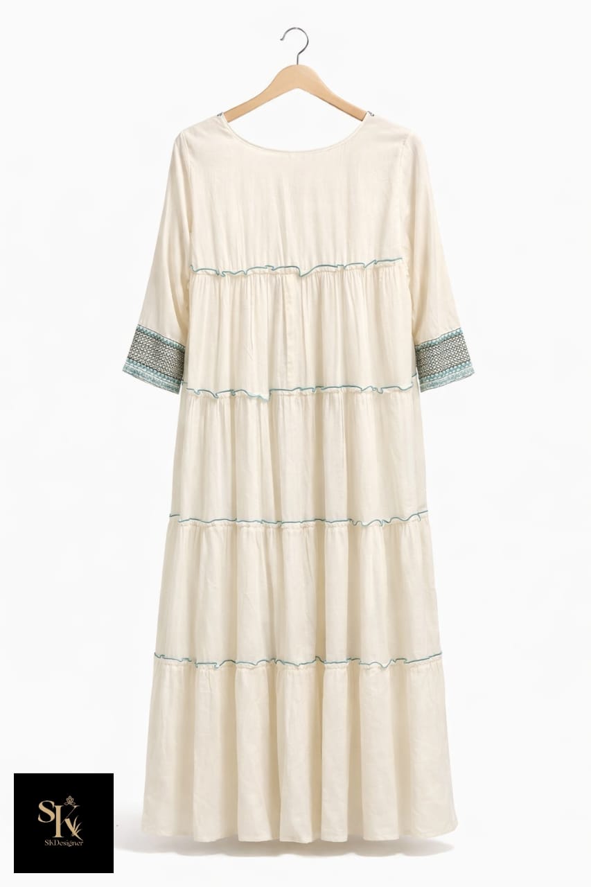 Off-White Grace Layered Gown