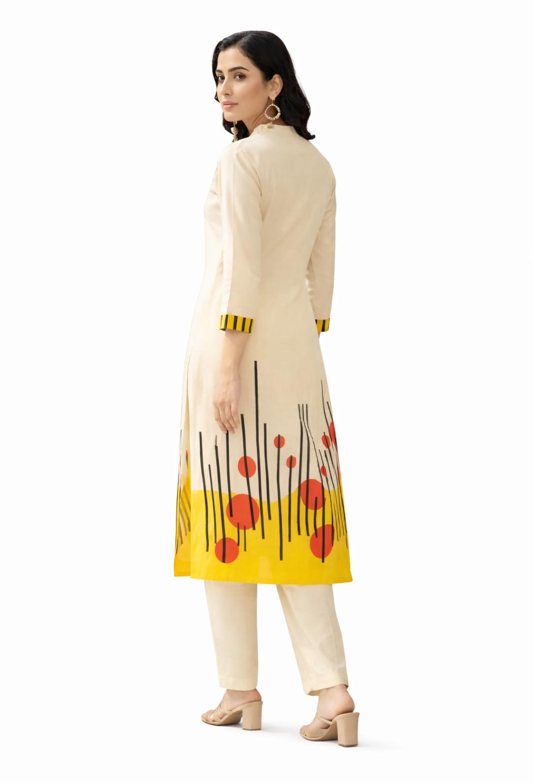 Breezy Bloom Kurta Set