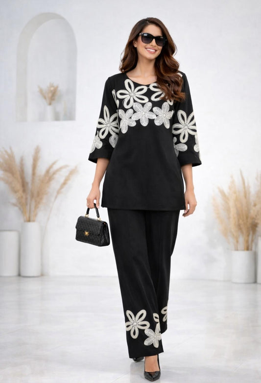 Power Black Co-ord Set