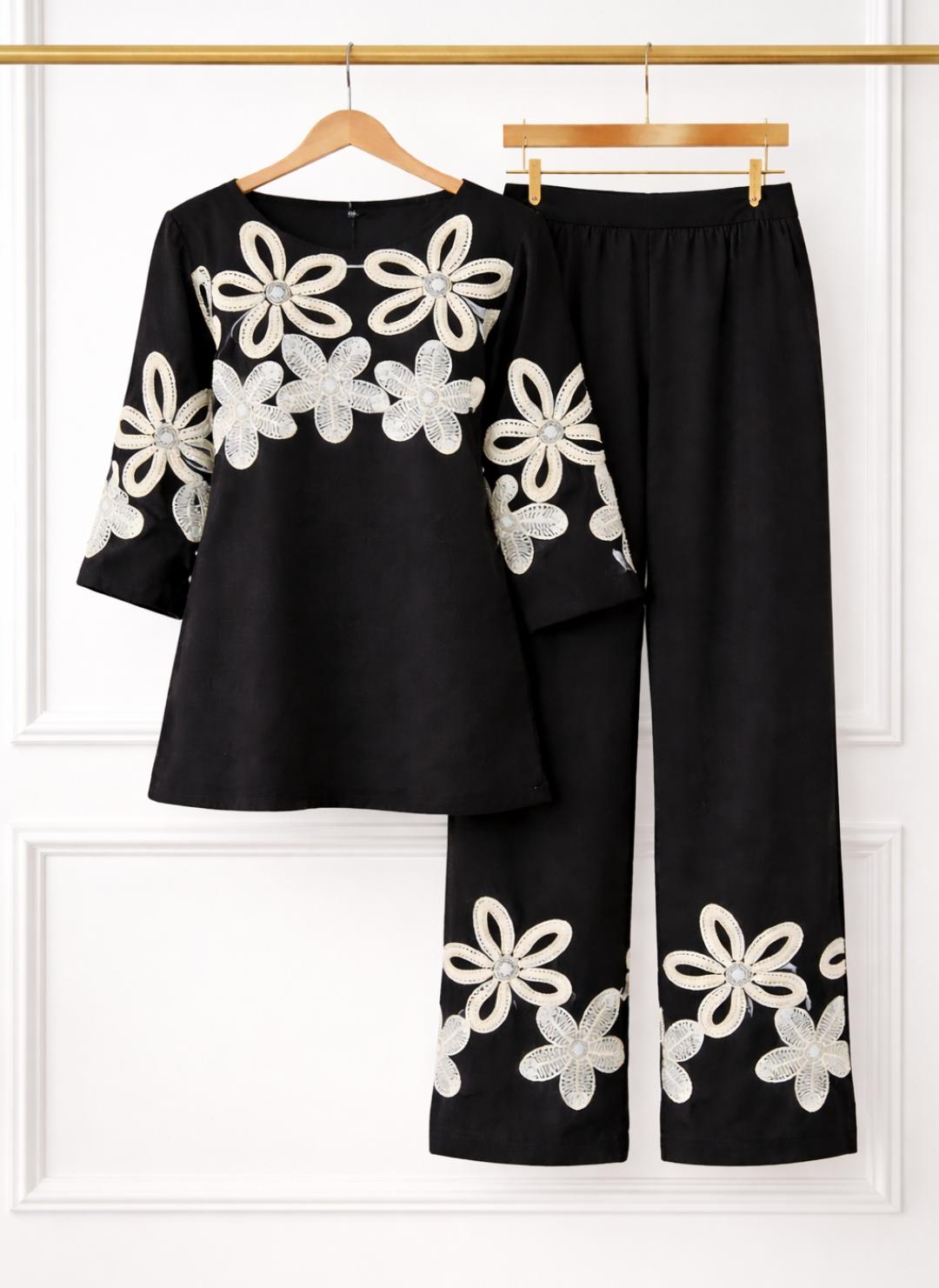 Power Black Co-ord Set