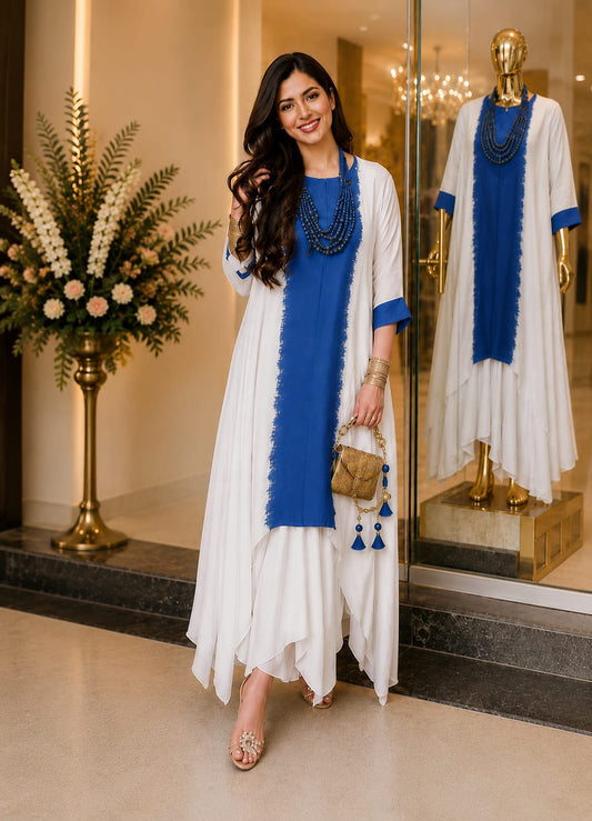 Royal Drape Indo-Western Set