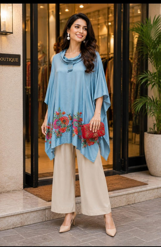 Luxe Drape Kaftan Co-ord Set