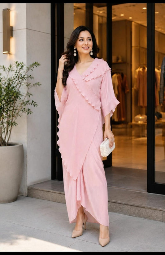 Celeste Drape Luxe Gown