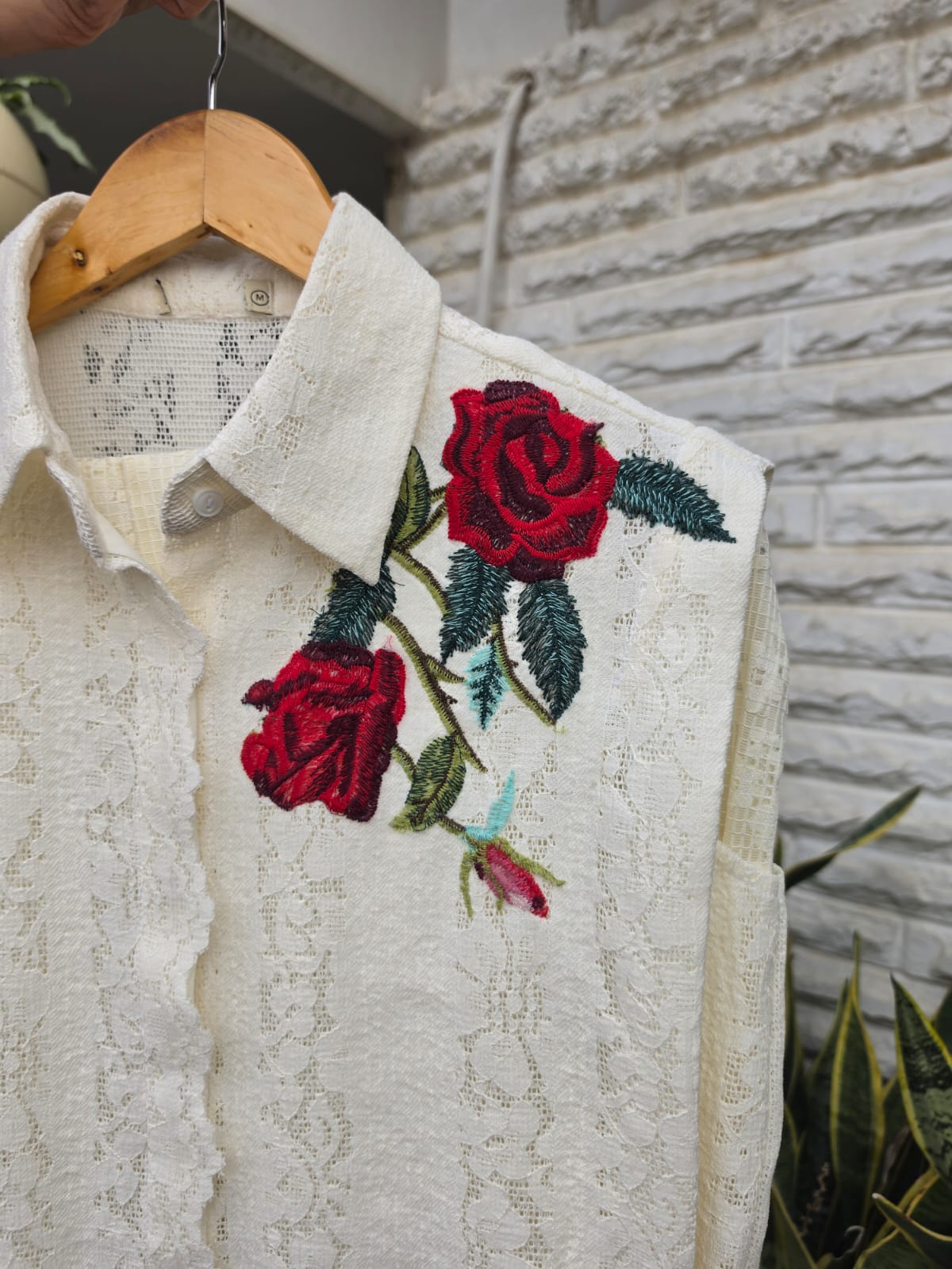 LUXE Rose Embroidery Imported Lace Cord-Set