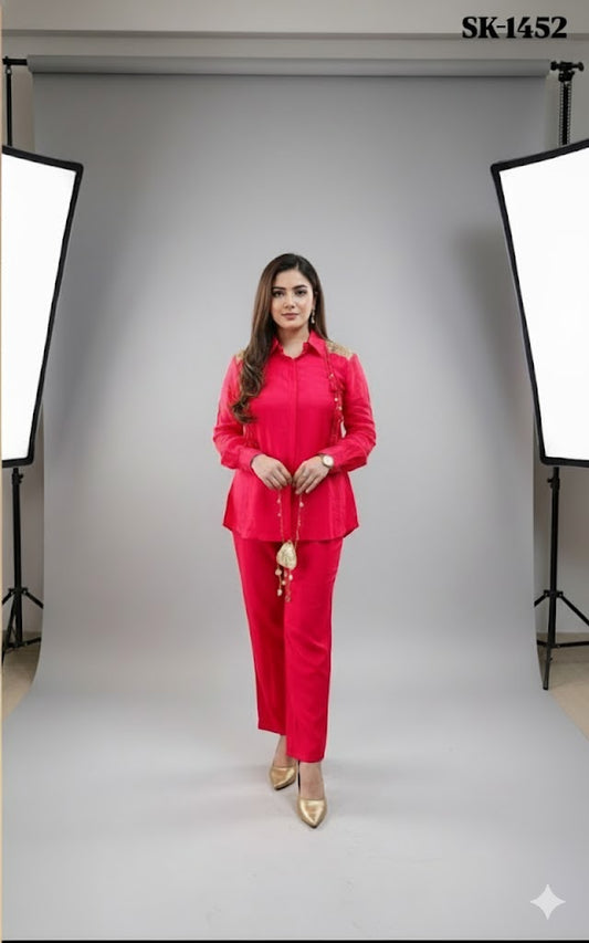 Tassel Charm Luxe Cord-Set